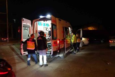 Malatya’da motokurye kazada yaralandı