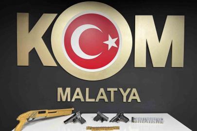 Malatya’da ruhsatsız silah operasyonu: 1 gözaltı