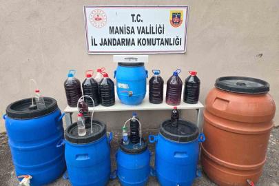 Manisa’da yılbaşı öncesi kaçak içki operasyonu
