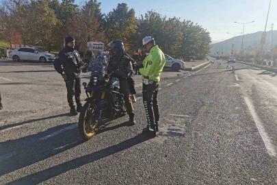 Mardin’de motosiklet denetimi