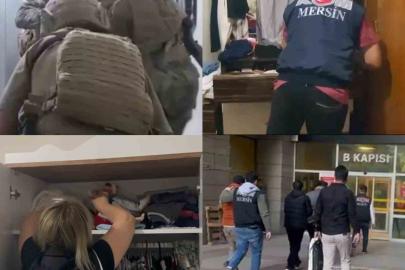 Mersin’de haraç isteyen suç örgütüne operasyon: 8 tutuklama