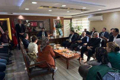 MHP Etimesgut İlçe Başkanı Muratgül’den AK Parti Etimesgut İlçe Başkanı Şankazan’a ziyaret