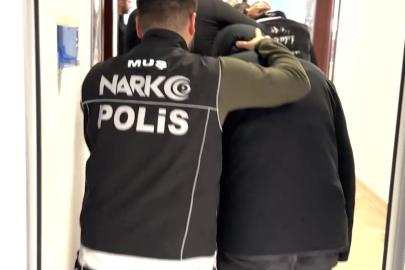 Muş’ta uyuşturucu operasyonu: 4 tutuklama