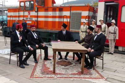 Mustafa Kemal Atatürk’ün Bilecik’e gelişi canlandırıldı