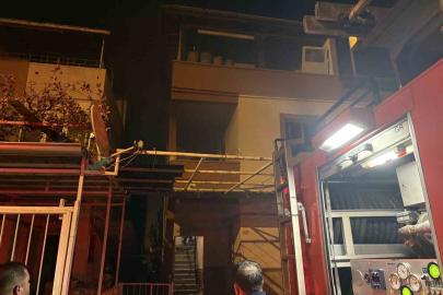 Mutfakta çıkan yangın korkuttu