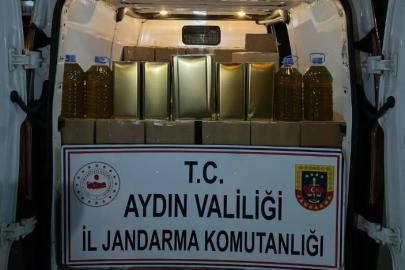 Nazilli’de kaçak zeytinyağı operasyonu