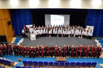 OMÜ Veteriner Fakültesi öğrencileri beyaz önlük giydi