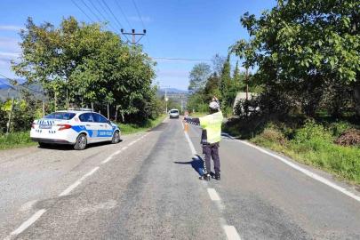 Ordu’da bir haftada 11 binden fazla araç ve sürücüsü denetlendi