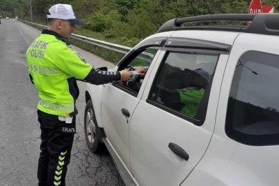 Ordu’da bir haftada 13 binden fazla araç ve sürücüsü denetlendi