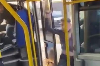 Otobüsteki satırlı saldırgan evinde yakalandı