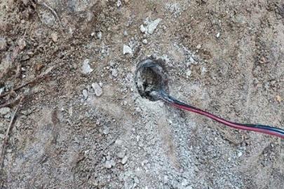 Patlayıcı ile kaçak kazıya Jandarmadan suçüstü