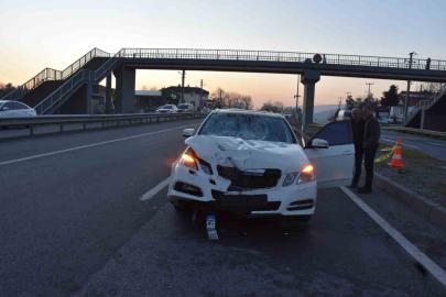 Sakarya’da feci kaza: Otomobilin çarptığı bir kişi hayatını kaybetti