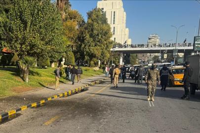 Şam'da otel önünde patlama