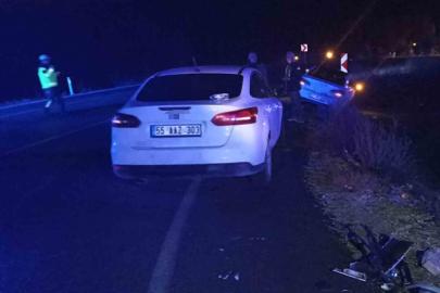 Samsun’da üç araç birbirine girdi: 3 yaralı