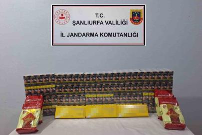 Şanlıurfa’da 5 bin paket kaçak sigara ele geçirildi