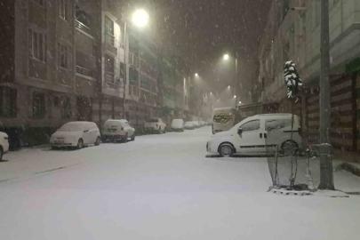 Şanlıurfa’da yoğun kar yağışı