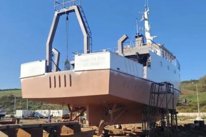 Seydi Ali Reis Gemisi teknik yenileme için karaya alındı