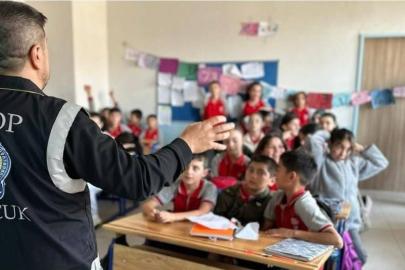 Sinop’ta öğrencilere ’güvenlik’ dersi