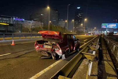 Şişli’de 3 araç birbirine girdi: 1 ağır 2 yaralı