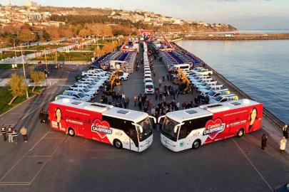 Tekirdağ’da dev yatırım: Yüzlerce araç alındı