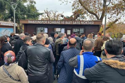 Trabzonspor’da Beşiktaş maçı biletleri satışa çıktı