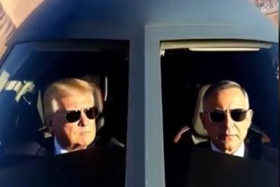 Trump ile Netanyahu'nun "zafer turu",  B-2 kokpitindeki yapay zeka videosu İran'a mesaj mı? 