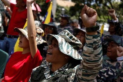 Venezuela ordusuna binlerce yeni asker katıldı