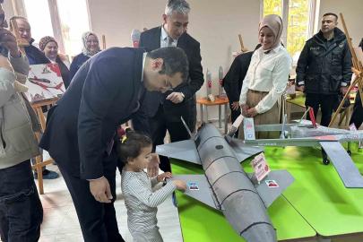 Yerli Malı Haftasında yerli savunma sanayi ürünlerinin maketlerini sergilediler