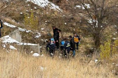 Yozgat’ta motosikletli sürücü şarampole yuvarlandı