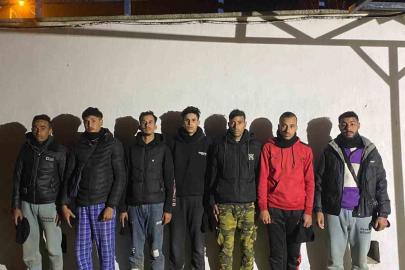Yunanistan’a geçmeye çalışan 7 düzensiz göçmen yakalandı