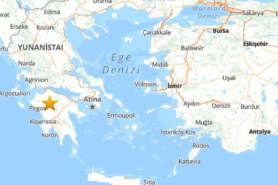 Yunanistan'da 4.8 büyüklüğünde deprem