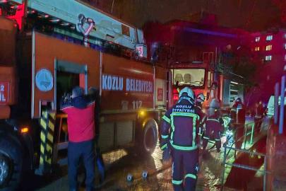 Zonguldak’ta korkutan yangın: İtfaiye ekipleri faciayı önledi