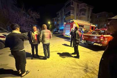 Ankara’da bir binada çıkan baca yangını söndürüldü
