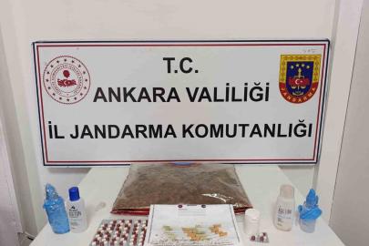 Ankara’da uyuşturucu operasyonu: 1 gözaltı