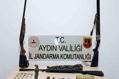 Aydın’da Jandarmadan tarihi eser kaçakçılığı operasyonu