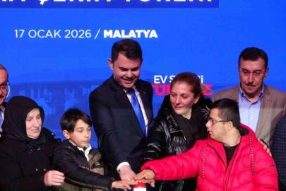 Bakan Kurum: "Yüzyılın Konut Projesi ile Türkiye genelinde 500 bin sosyal konut inşa ediyoruz"