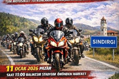 Balıkesirli motosikletçiler Sındırgı’da buluşuyor