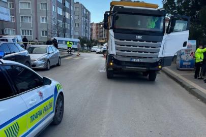 Bandırma’da dehşet, hafriyat kamyonu kadını 10 metre sürükledi