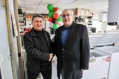 Başkan Arslan Çameli esnafı ile bir araya geldi