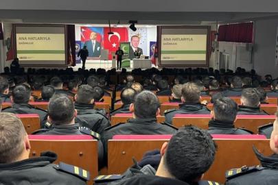 Bayburt’ta POMEM öğrencilerine bağımlılıkla mücadele eğitimi verildi