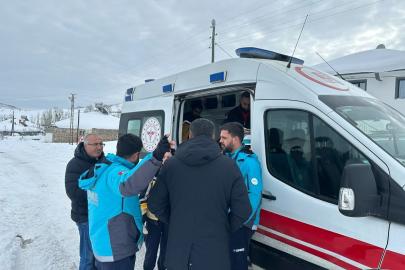 Bingöl’de UMKE’den zorlu kış şartlarında hayat kurtaran müdahale