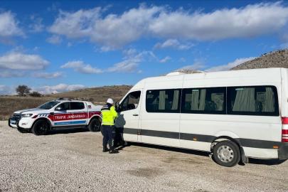 Burdur’da 730 araca idari ceza