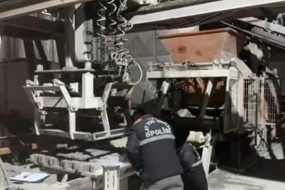 Burdur’da pres makinesine sıkışan işçi yaralandı