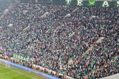 Bursaspor taraftarı tribüne uzak kaldı