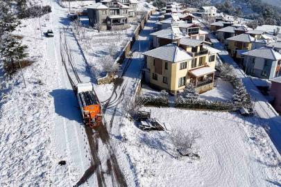 Çameli’de kış şartlarına karşı tam güç mücadele