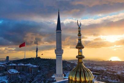 Çamlıca’da mest eden gün batımı