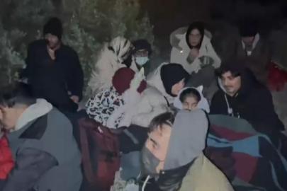 Çeşme’de 25 düzensiz göçmen yakalandı