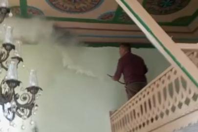 Darende’de camide korkutan yangın