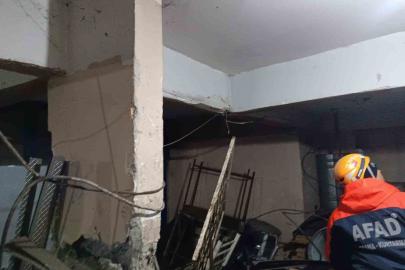 Diyarbakır’da binanın kolonu çatladı, 83 kişi tahliye edildi