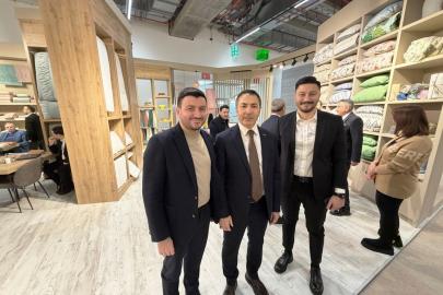 DTO Başkanı Erdoğan, 2026 Heimtextil Fuarında Denizlili firmaları yalnız bırakmadı